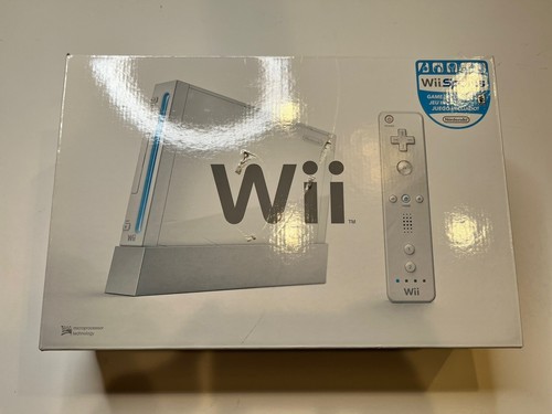Nintendo Wii Console In Box - Fully Tested - Includes Nunchuck - No Sports Disc - Picture 3 of 5