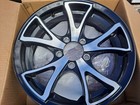 15x5 5x4.5 A411BLACK/ SILVER Alum Trailer Wheel camper ,boat,  RV Direct  LOW $