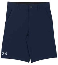 Under Armour Shorts Boys Big Kid 20 Navy Standard Amphibian New