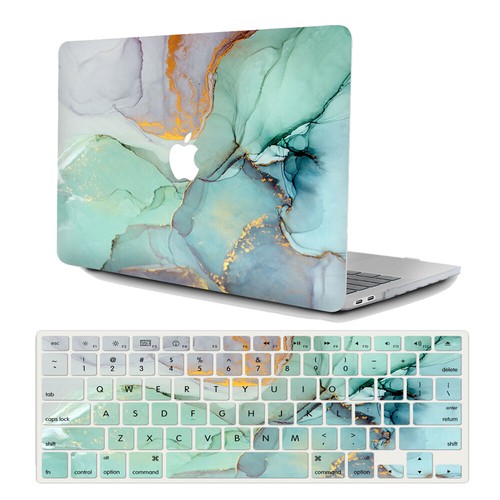 Marbled Matte Hard shell Case for MacBook Pro 13 A2338 2251 2289 2159 1989 1708 - Picture 9 of 23
