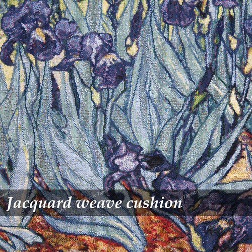 Jacquard Tapisserie Kissenhülle Kissenbezug Gustav Klimt - Umarmung, 18" - 45cm - Bild 3 von 5