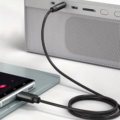Adaptateur audio de voiture AUX musique type C vers câble auxiliaire USB type-C mâle vers cordon 3,5 mm - Photo 9 sur 11