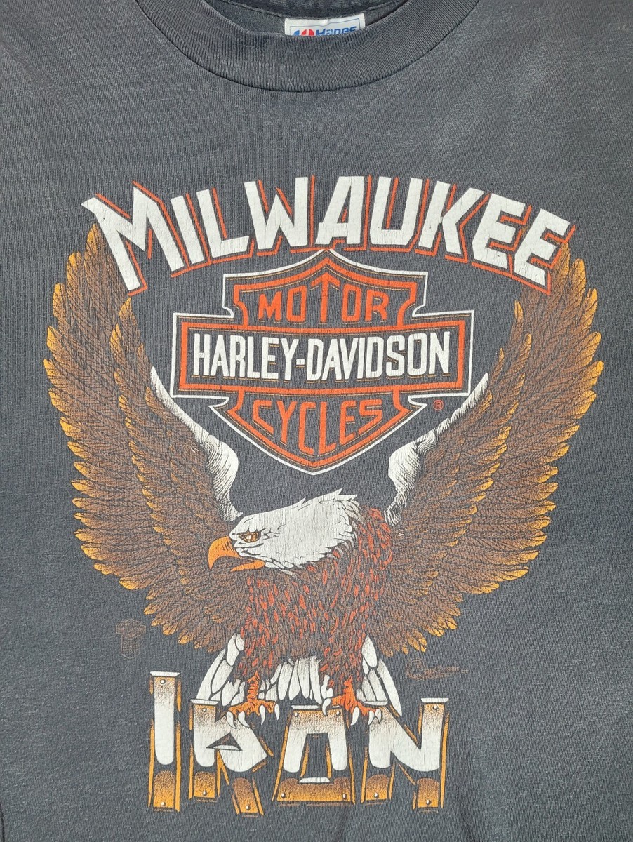Harley-Davidson MILWAUKEE IRON つなぎ M Milwaukee Iron Tee | Harley-Davidson USA