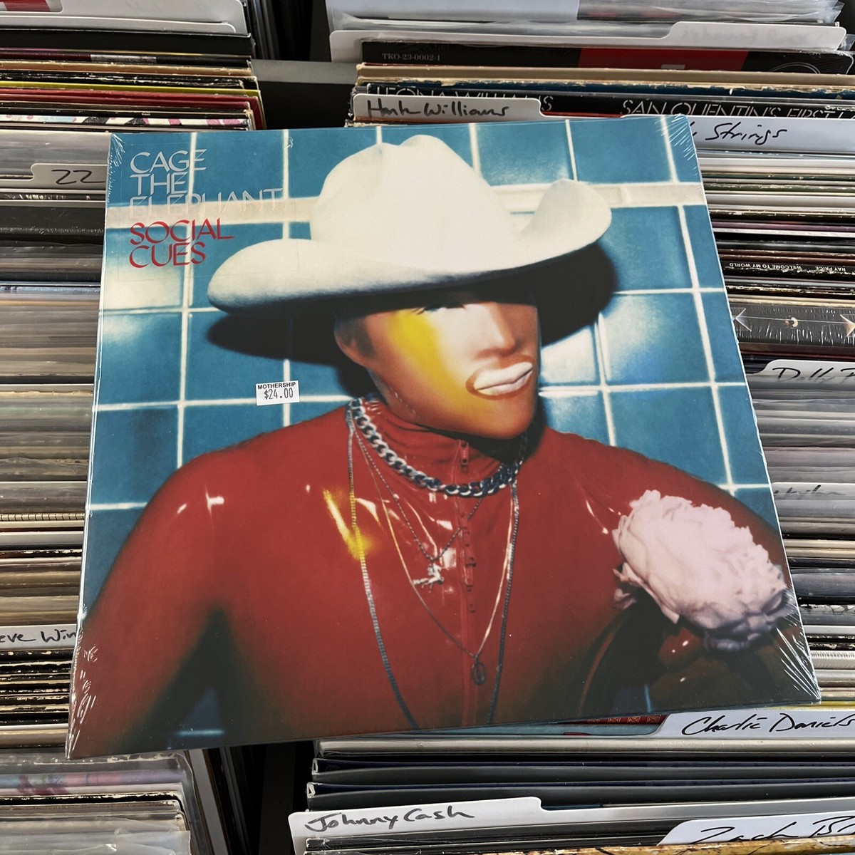 欧LP Cage The Elephant Social Cues 19075927921 RCA, Sony Music /00400 Cage the Elephant - Social Cues - NEW SEALED Vinyl LP Record