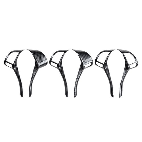 FOR Nissan Altima 2013 2014-2018 Carbon Fiber Inner Steering Wheel StripTrim 17 - Picture 2 of 7