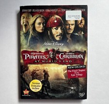 Pirates of the Caribbean: At Worlds End (DVD, 2007) With Sleeve
