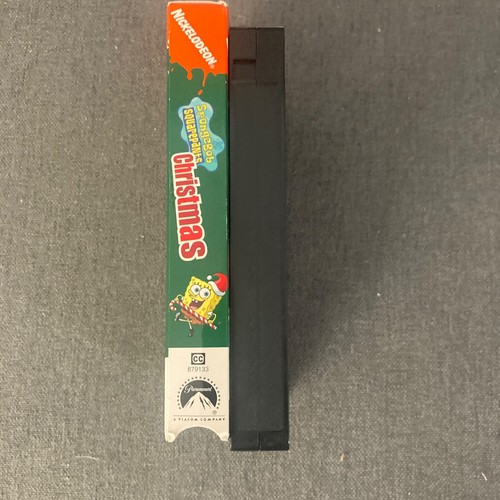 SpongeBob SquarePants Christmas (2003), VHS Movie, Paramount Home Ent. (2003) - Picture 3 of 4