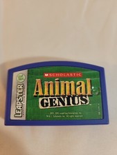 LeapFrog Leapster Animal Genius Scholastic Learning K-2nd Grade 5-8 Years