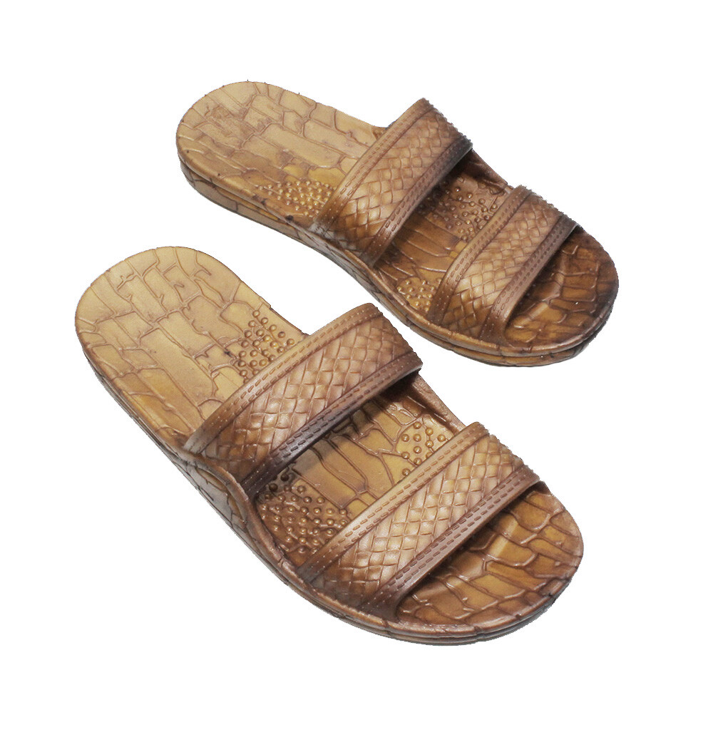 Hawaii Brown or Black Rubber Jesus Sandals Hawaiian Jandals Hawaii Brown or Black Rubber Jesus Sandals Hawaiian Jandals