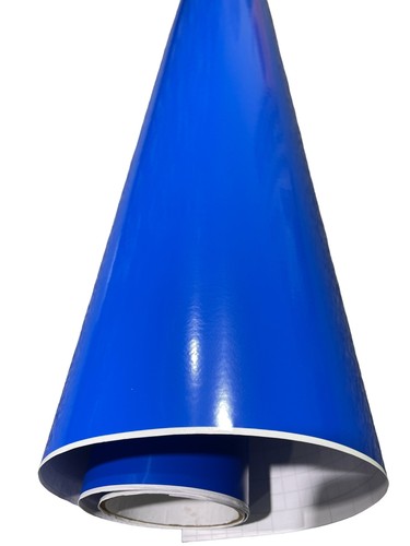 Car Vinyl Wrap Aufkleber Folie Glanz Blau Car Wrapping Luft/Blasenfrei - Bild 23 von 24