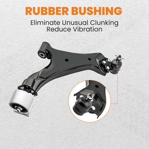 Front Suspension Lower Control Arms Kits for 2010-2017 Chevy Equinox GMC Terrain - Picture 23 of 35