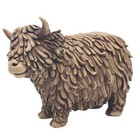 Lesser & Pavey Hughie Highland Cow Ornament - Medium 72934