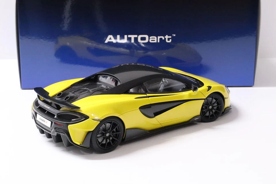 1:18 AUTOart McLaren 600LT Coupé 2019 Giallo Siciliano Metallizzato - Immagine 3 di 4