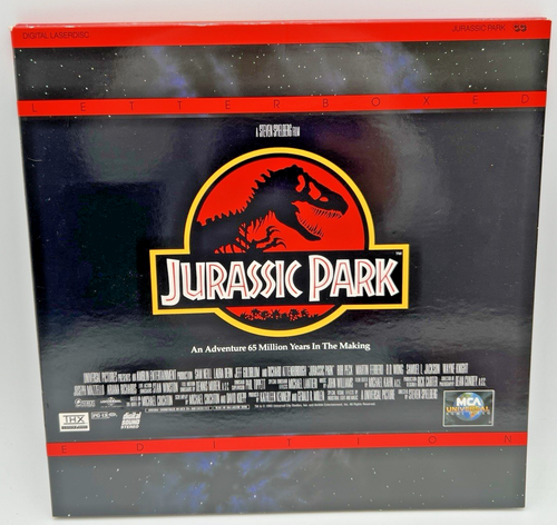 JURASSIC PARK LETTERBOXED & THE LOST WORLD WIDESCREEN LASERDISC LD - Picture 2 of 16