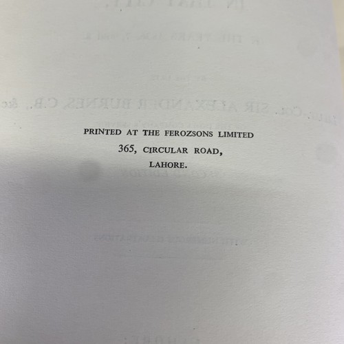 Cabool by Sir Alexander Burnes. 2nd edition. 12 plates 1961 Lahore Pakistan - Foto 9 di 14
