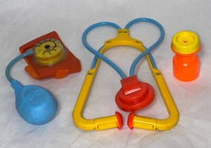 レア フィッシャープライス メディカルキット アメリカン
