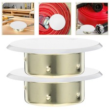  8pcs Concealed Fire Sprinkler Head Covers: Metal Ceiling Cover Plates For