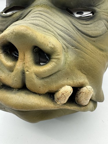 VTG 1983 Don Post Studios Return of the Jedi Gamorrean Guard Costume Mask HTF - Picture 12 of 22