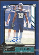 Freddie Swain Card 2020 Panini Playbook Rookies Signatures Autograph #196 