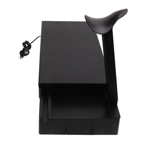Monitor Stand Riser Ergonomic Design USB Charging Adjustable Monitor Riser De FY - Afbeelding 23 van 24