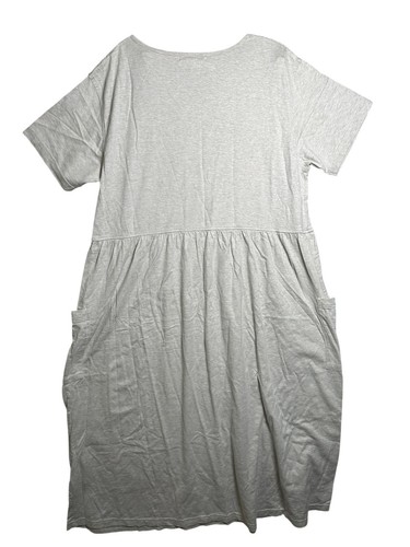 Vestido vintage Eddie Bauer mediano para mujer de gran tamaño 100 % algodón beige bolsillos - Imagen 2 de 12