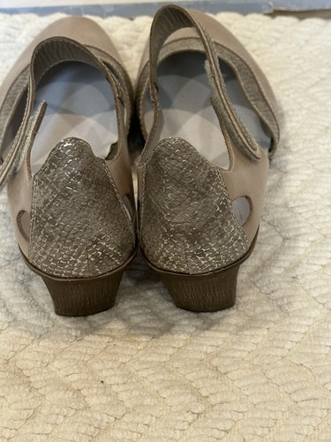 Combo antiestrés Mary Jane Rieker Dahlia 80 color topo/metálico talla 37 6 - nuevo sin caja - Imagen 4 de 9