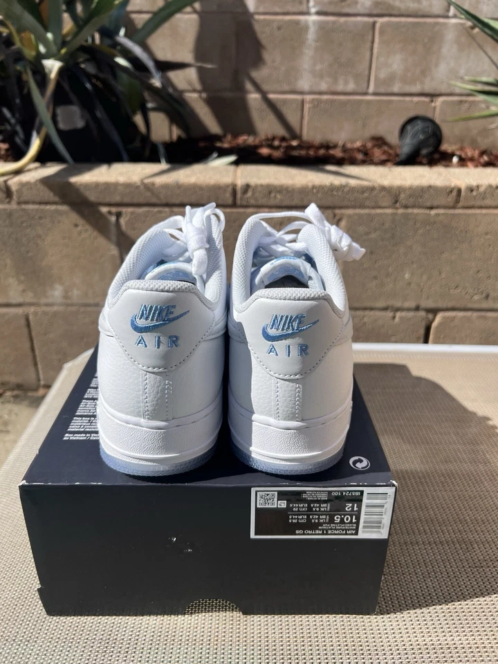 Nike Air Force 1 Invisible Mujer IB5724-100 Hombre’s Talla 10.5 Foto 3 de 4