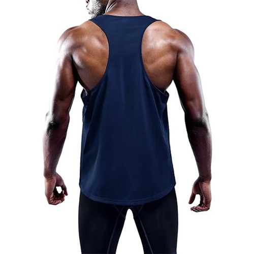 Running Tank Top Herren Sommer Sport Gym Weste Schnelltrocknend Training Tanktop Workou - Bild 19 von 32