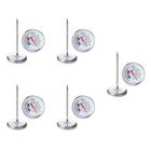  5 Pack Einstechthermometer Fleisch Temperaturmesser Fleischthermometer