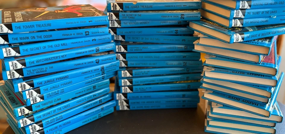 Hardy Boys Flashlight Editions – U CHOOSE – Grosset Dunlap Vtg Hardcover Books Foto 2 de 4