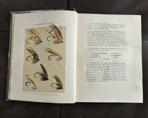 RARE Vintage “Fishing With The Fly” 1898 Edition Book - Orvis Cheney Collection - Picture 4 of 6