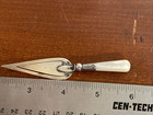 Antique Edwardian Novelty Bookmark MOP Silver Crisford Norris Birmingham England — photo 5