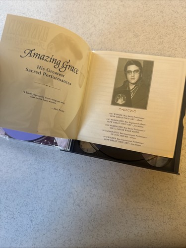 ELVIS PRESLEY Amazing Grace: His Greatest Sacred Performances - 2-CD SET CDs VG+ - Imagen 8 de 10