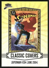 2025 Upper Deck Fleer Brilliants Superman Classic Covers #CC-14 Superman #204