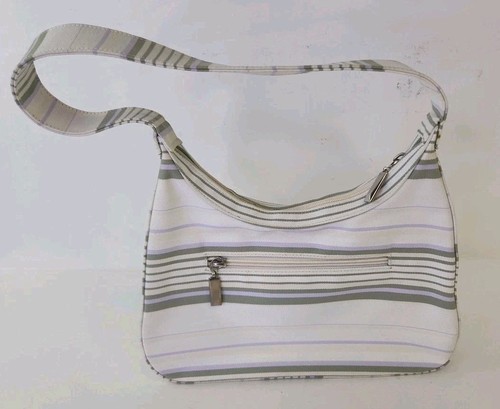 Kate Spade New York Mini Tote Bag White Green Purple Shoulder Bag. - Picture 10 of 18