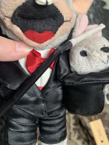 LOOK READ Chuck E. Cheese 2010 Limited Edition Magician Plush 9" - Picture 3 of 11