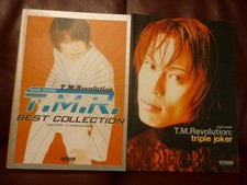 Band Score 2 books at once T.M. Revolution Best Collection Triple Joker TM Revo