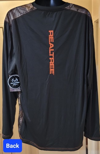 Realtree 2XL Camo Shirt Long Sleeve Mens Shirt Hunting, NWT. - Picture 2 of 3