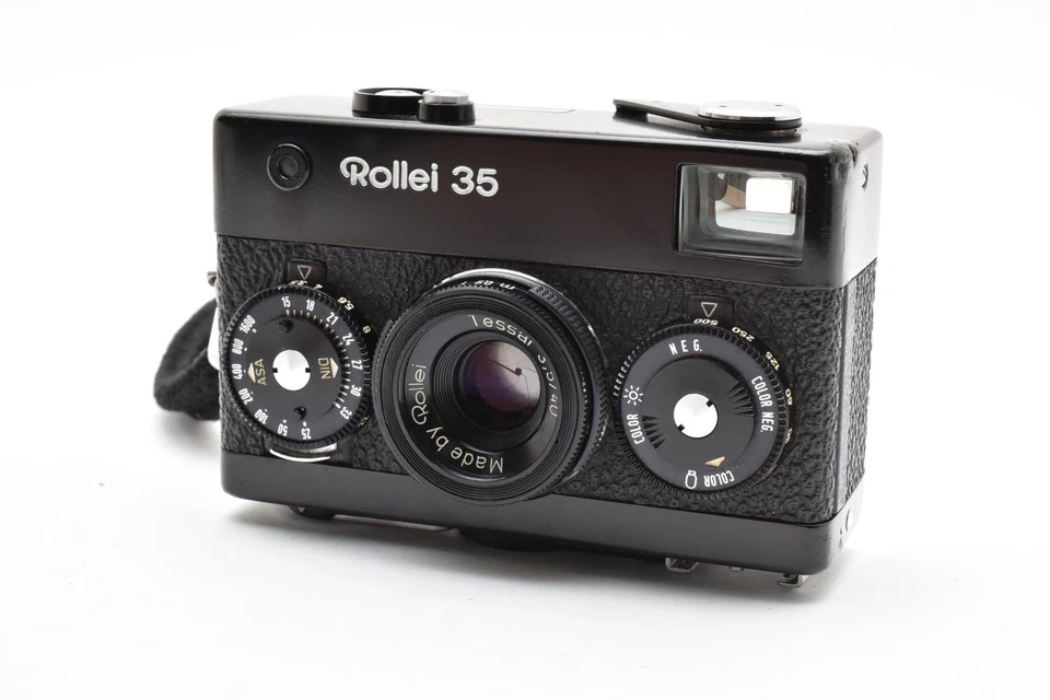 [NEAR MINT] Rollei 35 Black 35mm Film Camera 40mm f/3.5 Lens JAPAN #BF SALE - Image 3 of 4