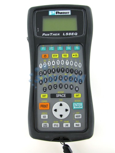 Panduit LS8EQ-KIT PanTher Hand-Held Thermal Transfer Printer w/Accessories ~STSI - Afbeelding 3 van 11