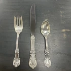 Reed & Barton Burgundy Sterling 3ps Placesetting