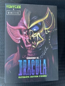 NECA TMNT X UNIVERSAL MONSTERS SHREDDER AS DRACULA PURPLE WALMART