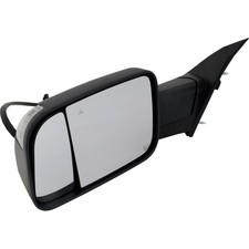 Left Side Power Mirror For For 2019-2021 Ram 1500 Heated Textured Manual Folding Left Side Power Mirror For For 2019-2021 Ram 1500 Heated Textured Manual Folding