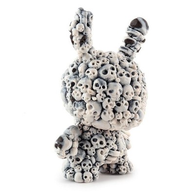 Kidrobot Boneyard Resurrectionist 5 Inch Resin Skull Dunny by Kyle Kirwan MINT