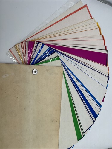 Gel Filter Sheets Photography Light Gels 5"x8" Vintage Pantone - Some Cut - Picture 4 of 6