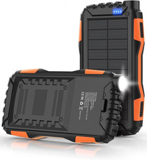 Solar Charger, Power Bank, 42800Mah Portable Charger Power Bank External Battery