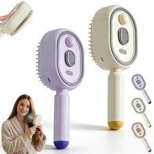 2026 New Electric Steam Brush, Electric Steam Brushs for Hair, Rechargeable