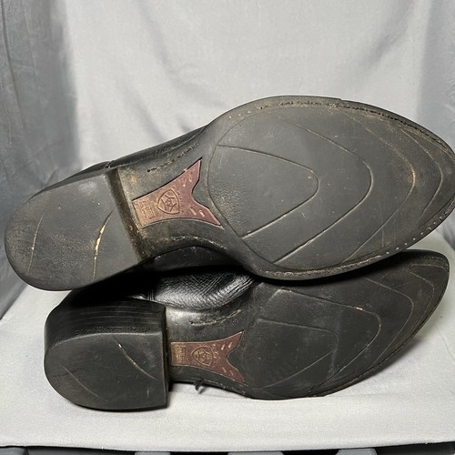 Ariat Heritage Black Leather Men's Size 10 D Western Cowboy Boots 10002218 34770 - Picture 12 of 12