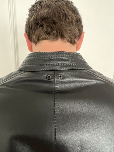 Biker Leather Jacket (Men) - Picture 8 of 13