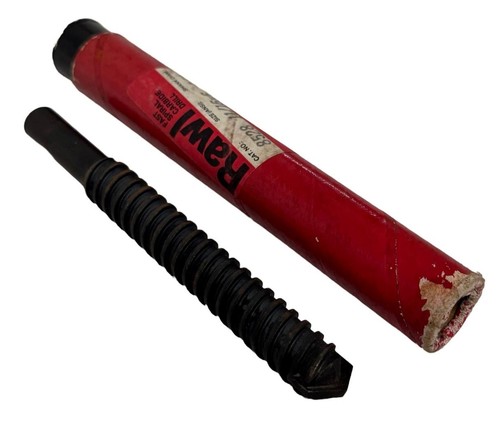 Broca de carburo espiral rápida Rawl 8528 11/16" X 6" tamaño 1/2" diámetro de vástago - Imagen 1 de 2